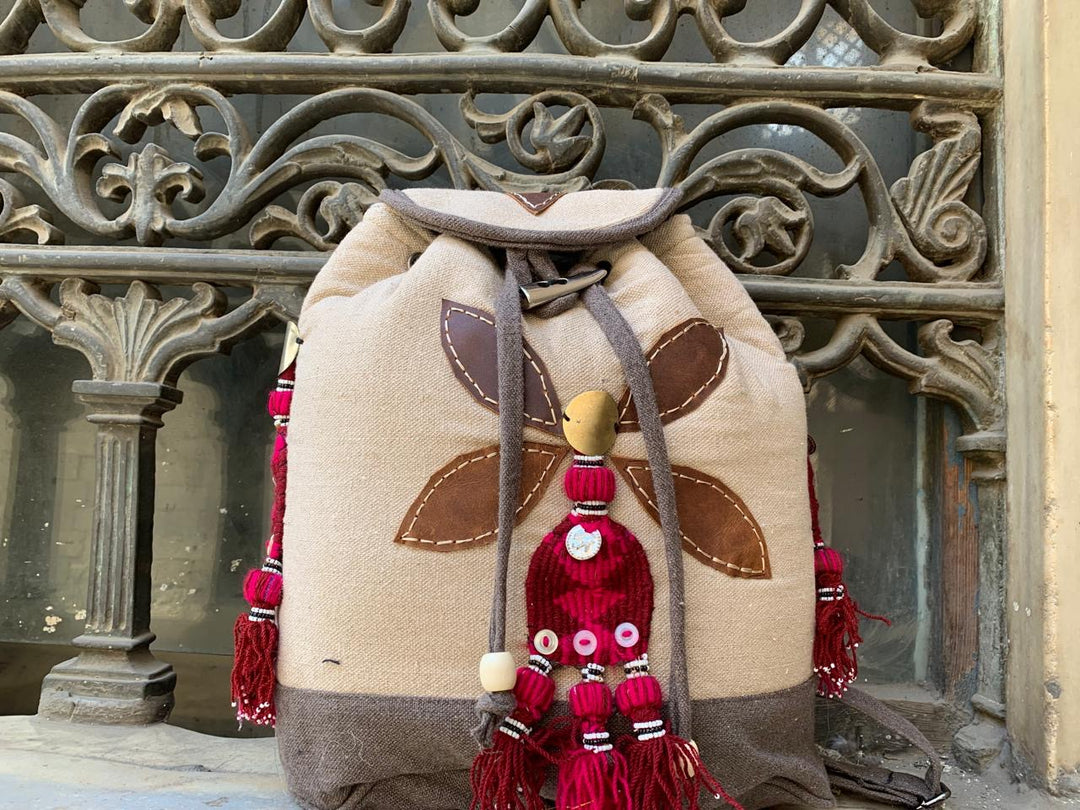 Sinai butterfly red Back bag