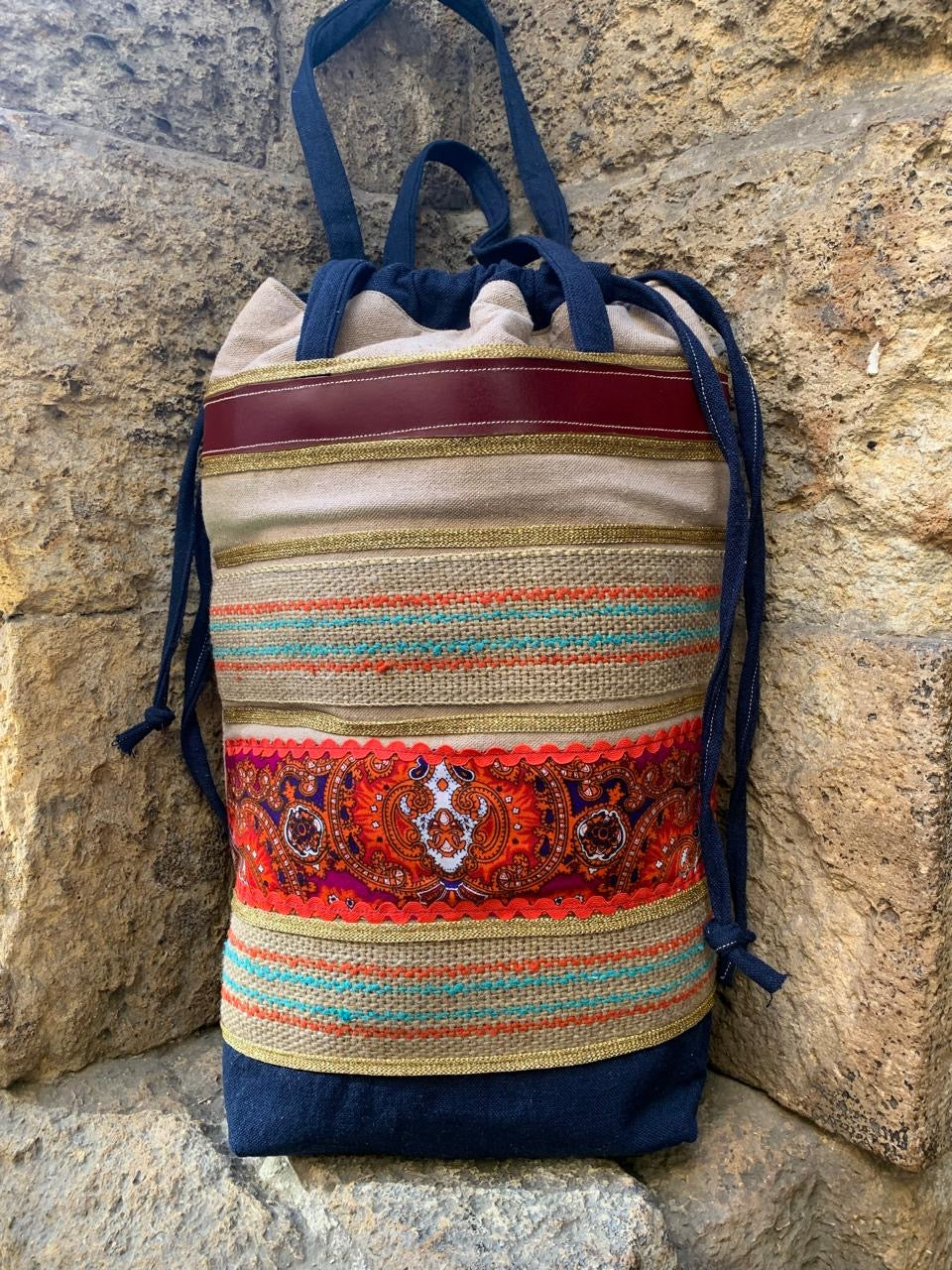 Bandana red kenar shoulder bag