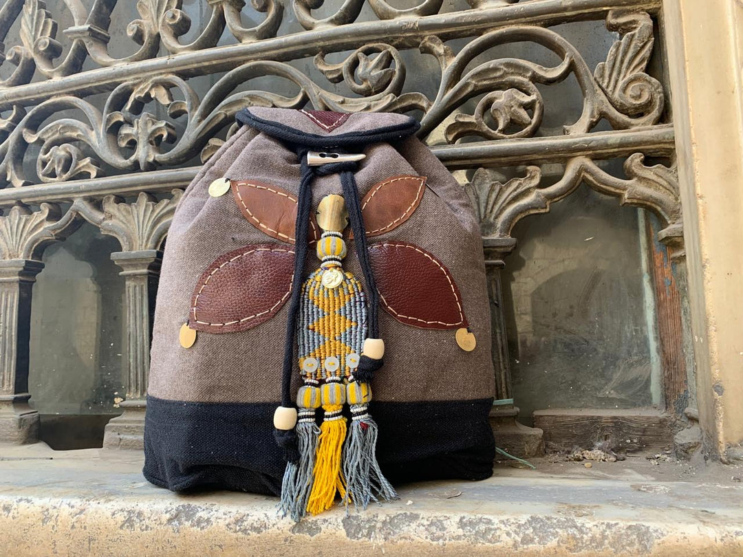 Sinai butterfly brown Back bag