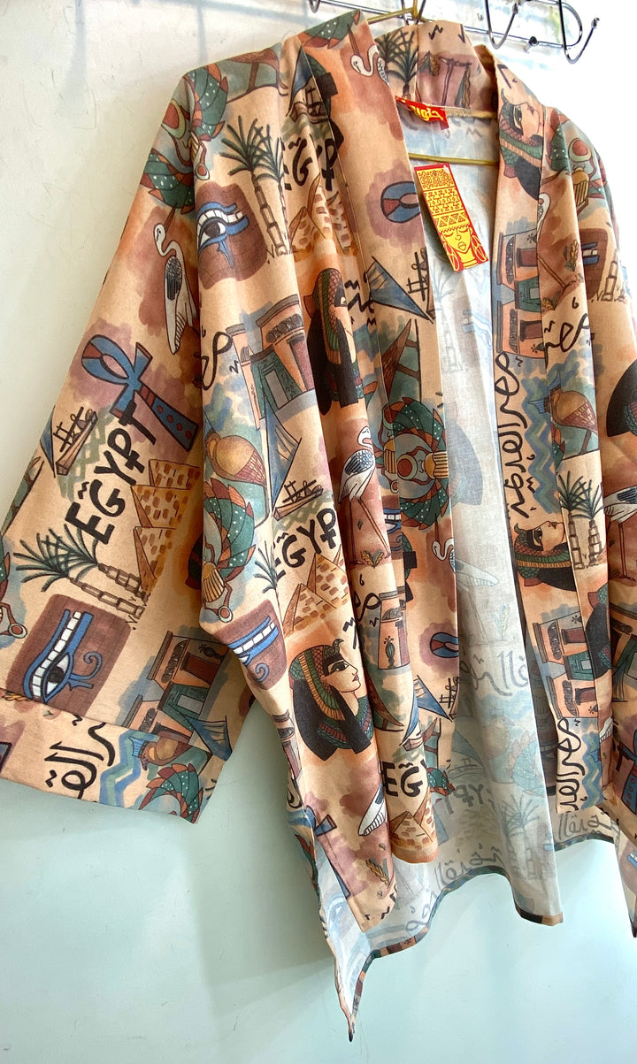 Egypt hieroglyph kimono