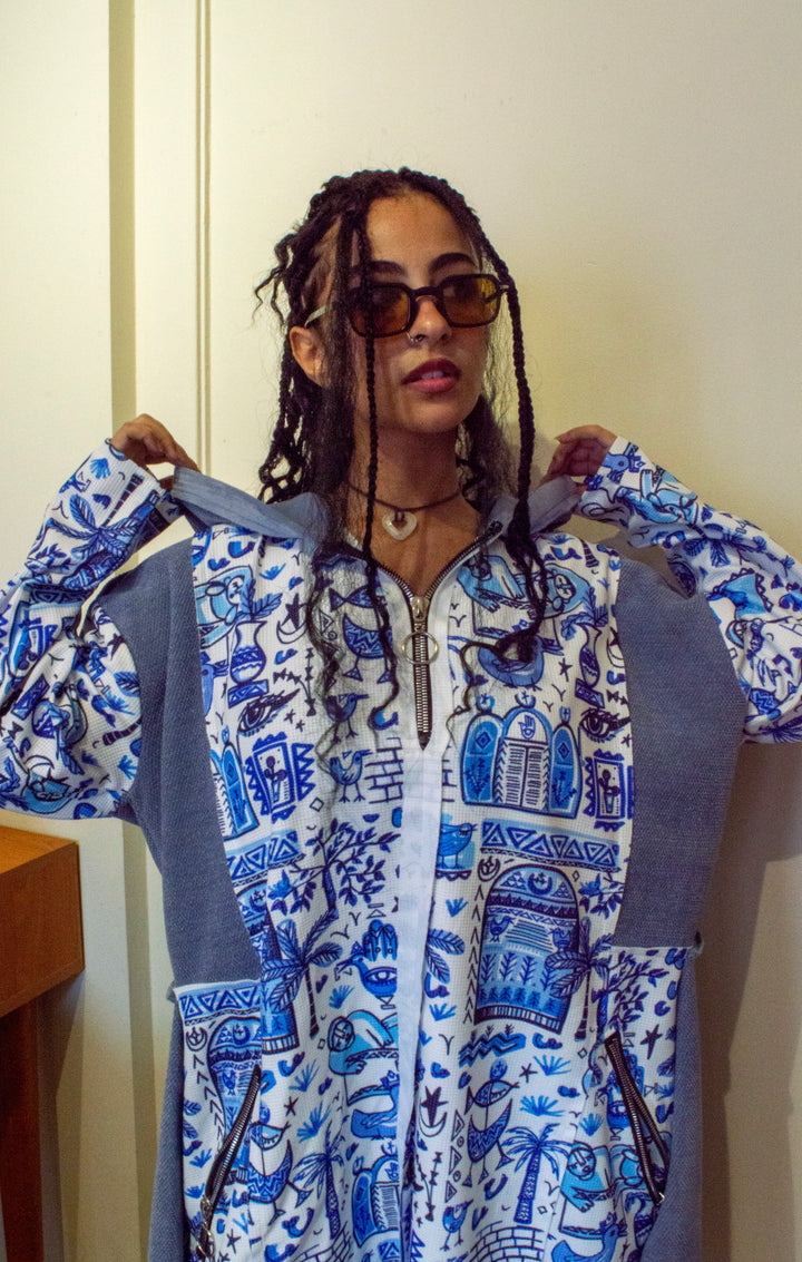 Nuba long hoodie