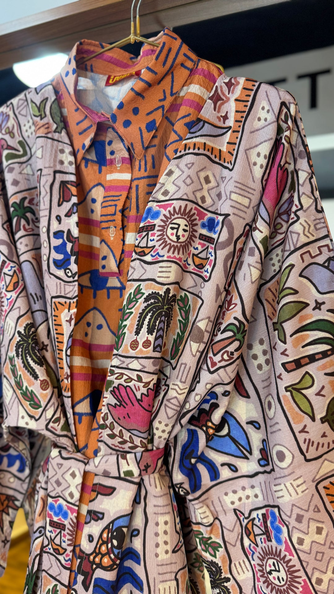 Tales of the Nile Vest kimono set