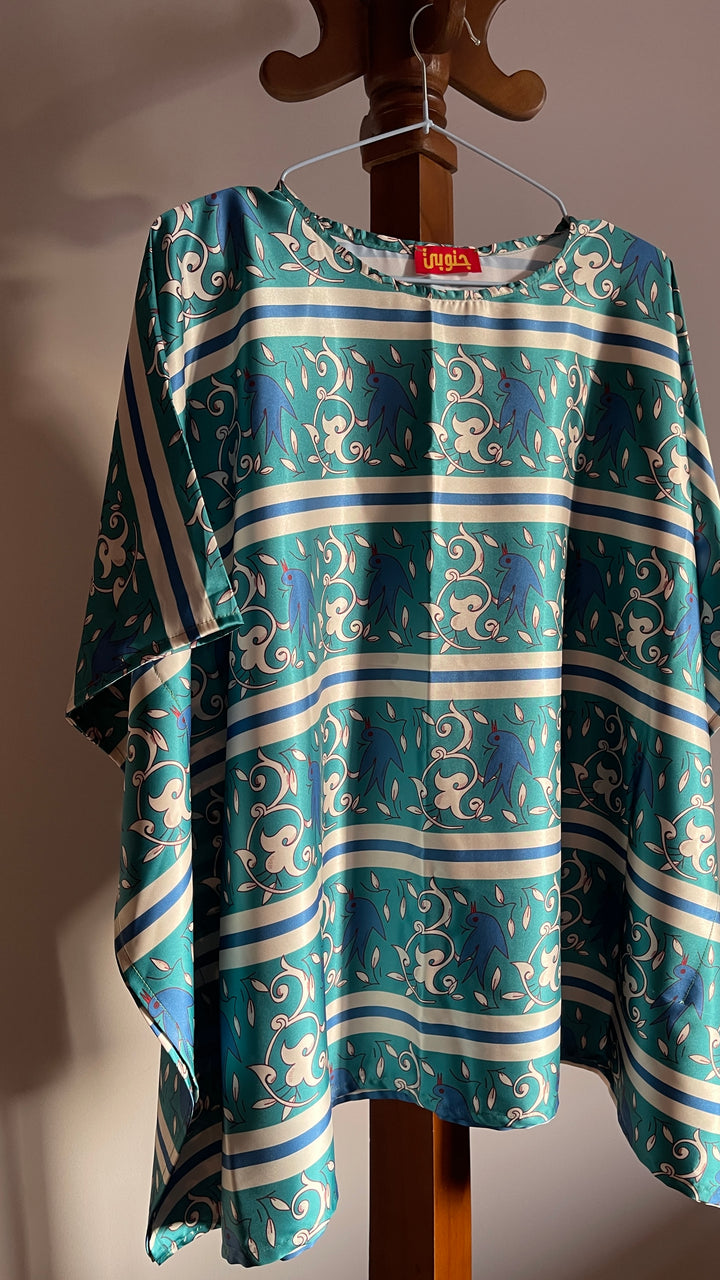 vintage half sleeve blouse “defect”