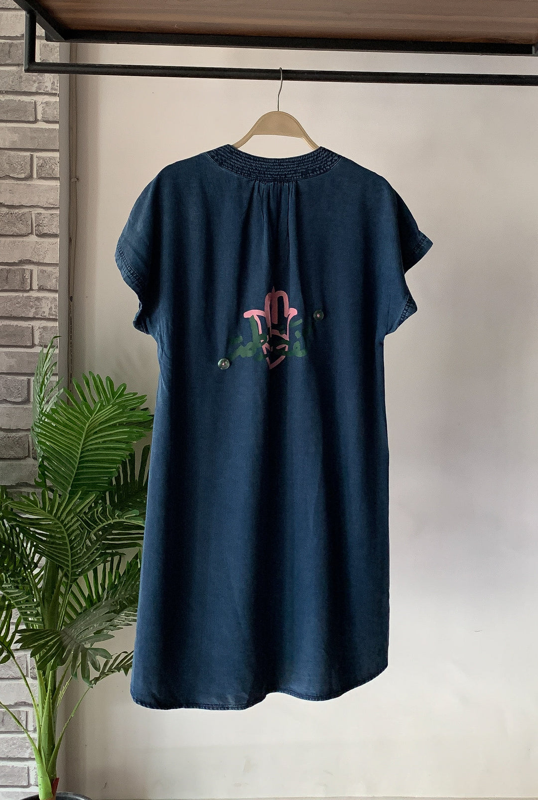 Kaaf Recycle denim blouse