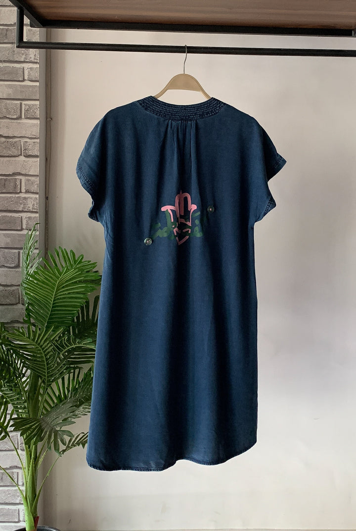 Kaaf Recycle denim blouse