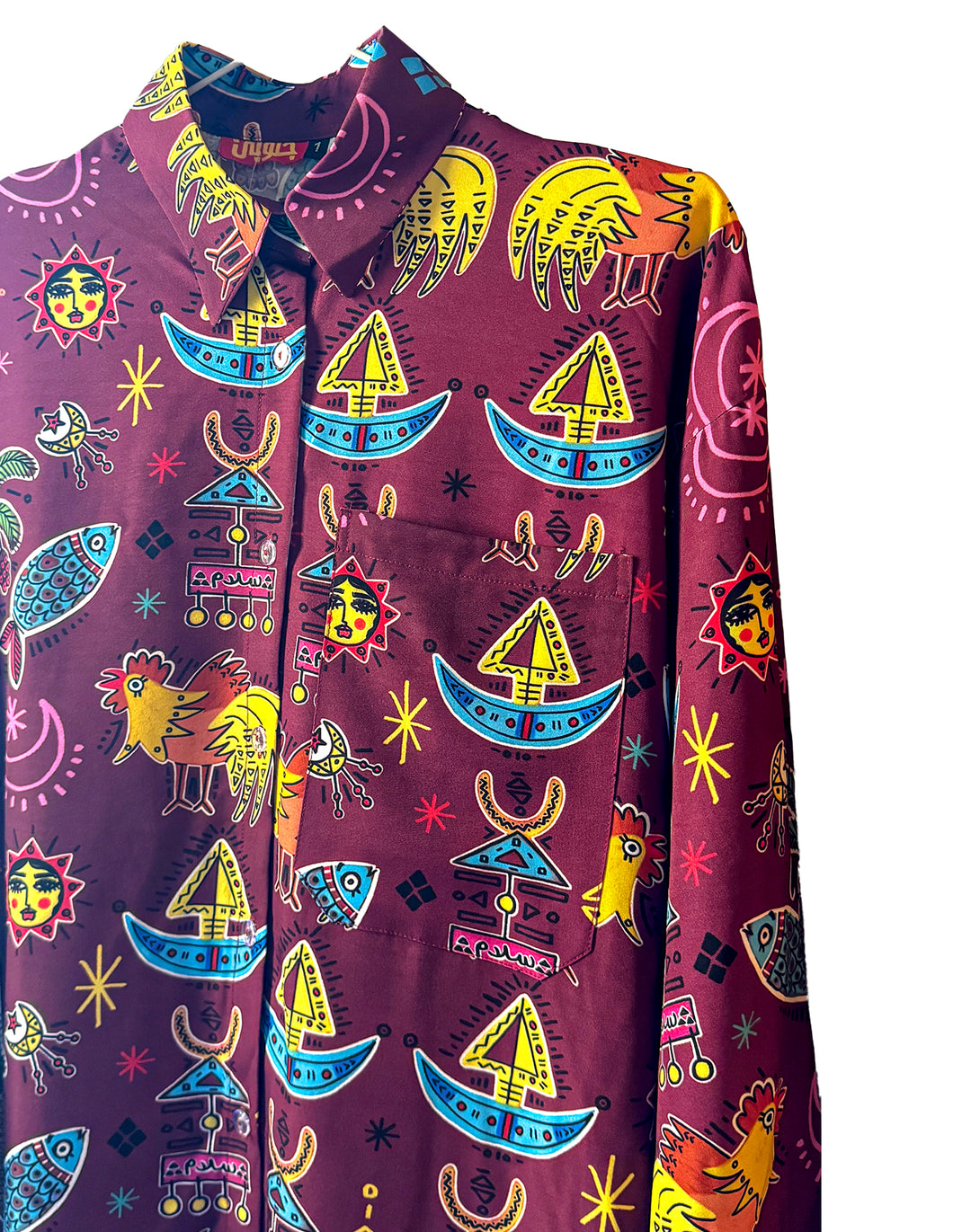 hen folklore motives shirt