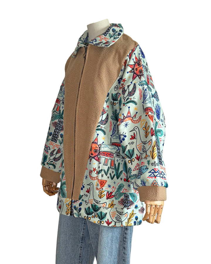 Tunisia X camel Teddy Jacket