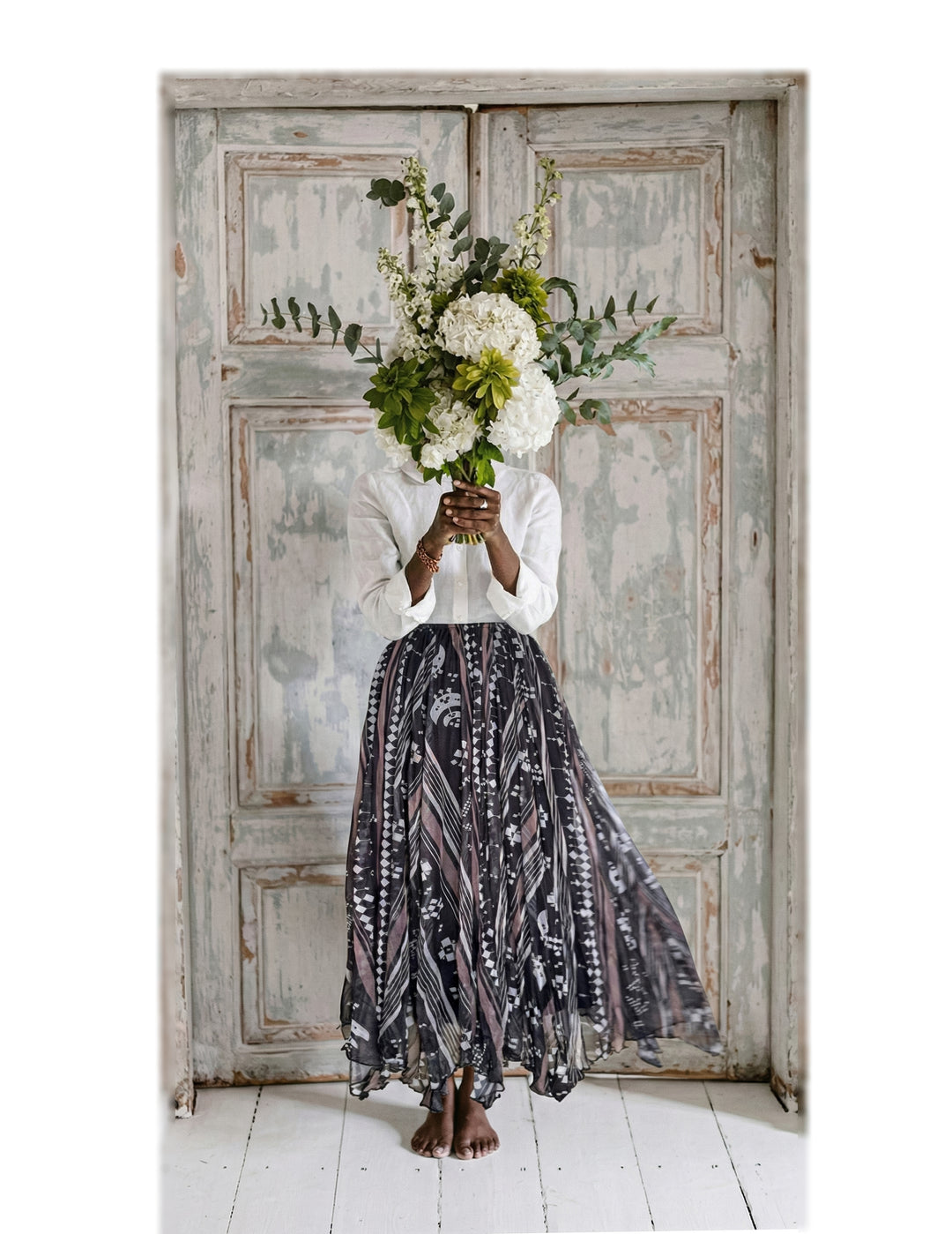 Dark sinai tulle skirt