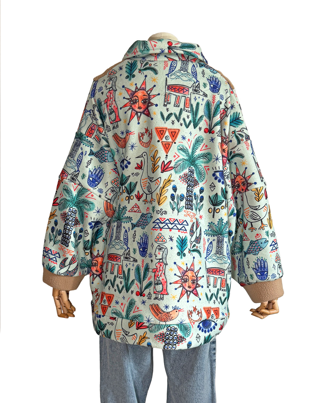 Tunisia X camel Teddy Jacket