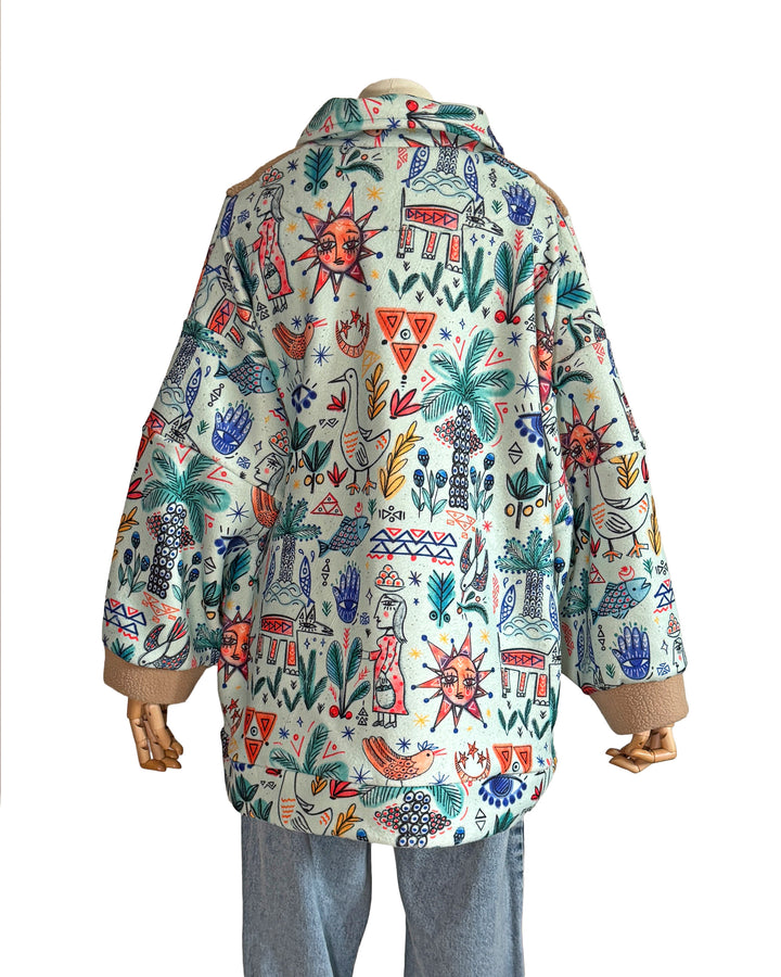 Tunisia X camel Teddy Jacket