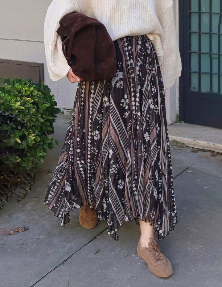 Dark sinai tulle skirt