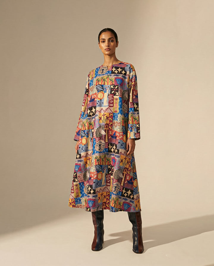 Kemet stories mohair dress
