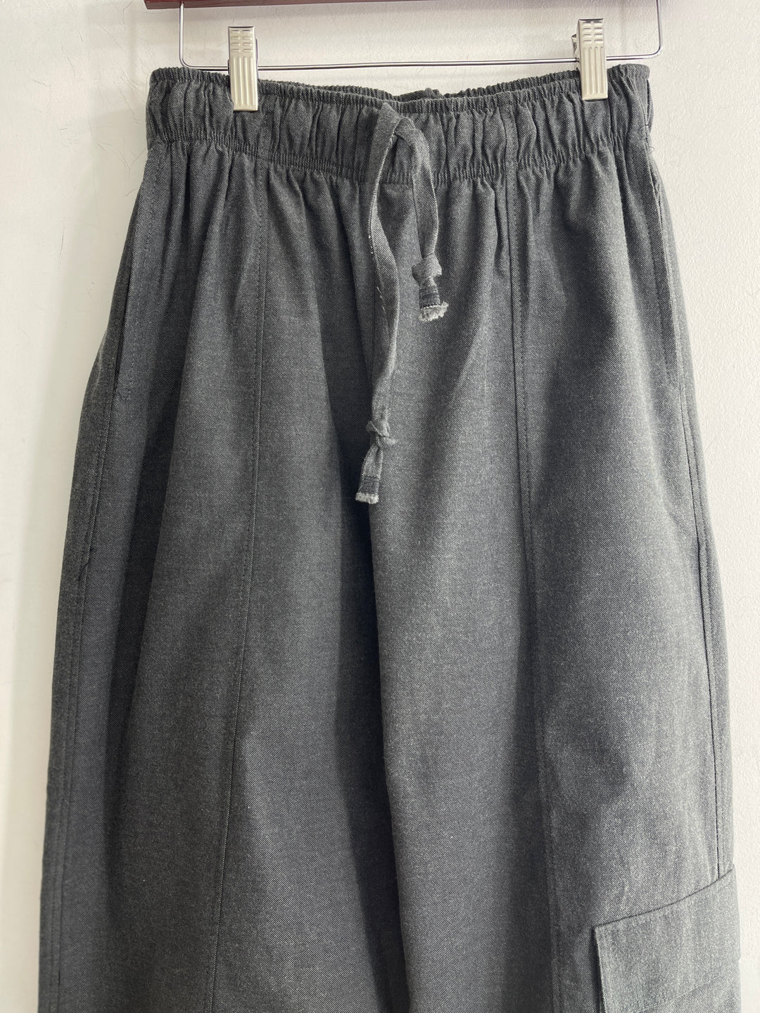 Gray pants