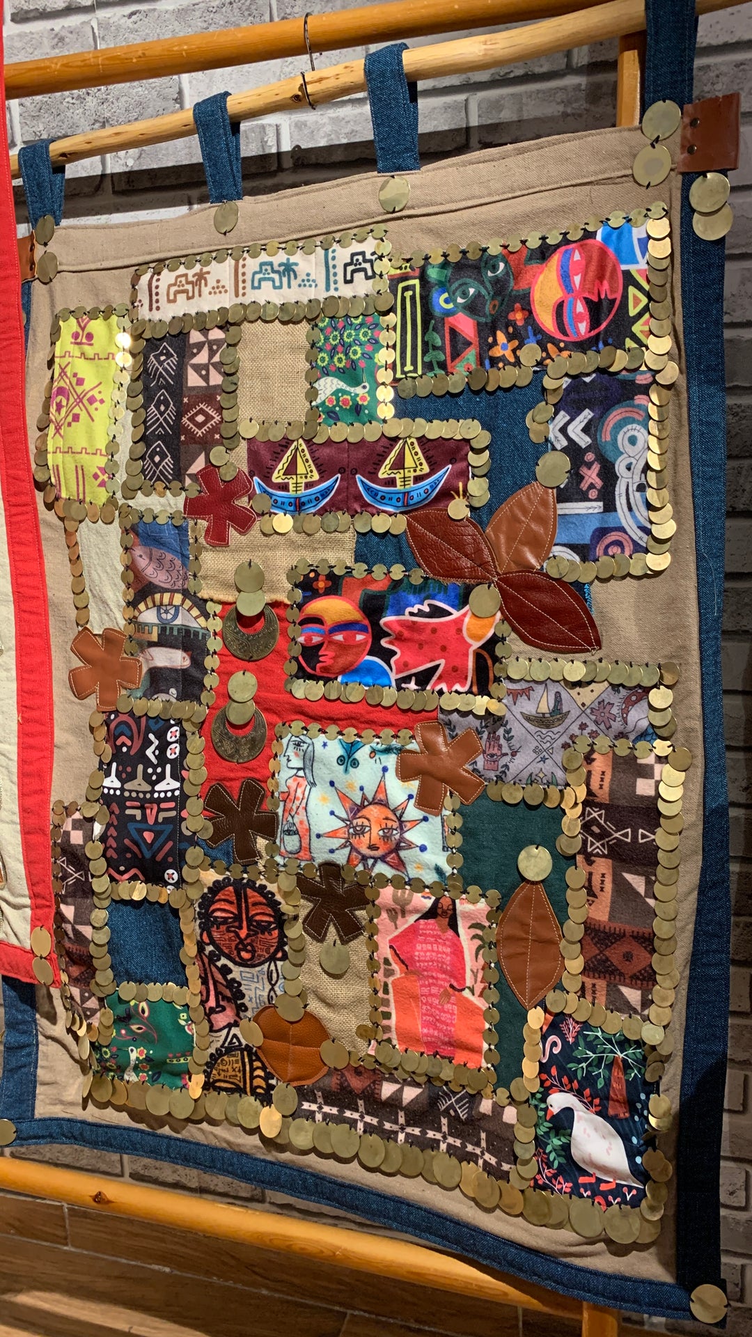 “Gn 3 ” Patchwork Wall Hanging