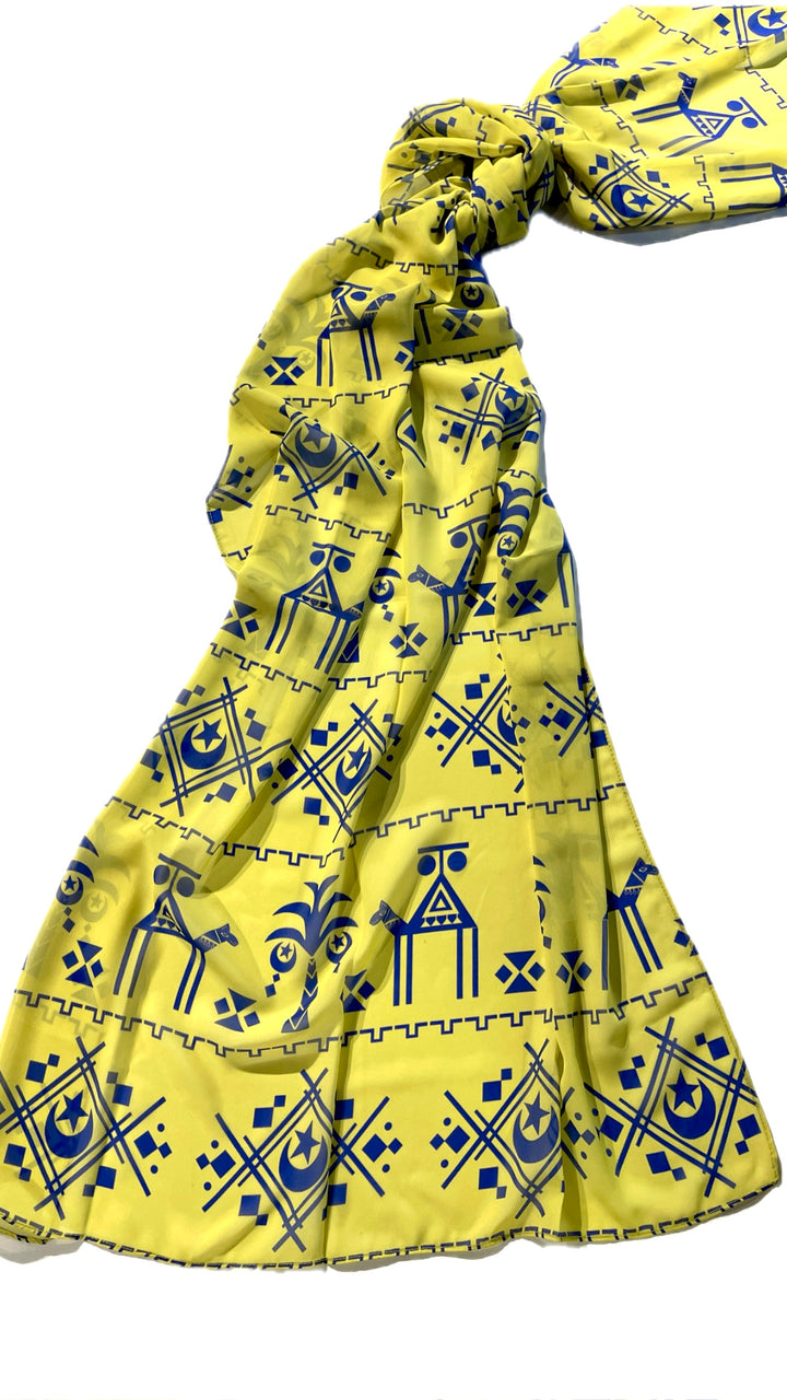 Sinai green Scarf " DEFECT "