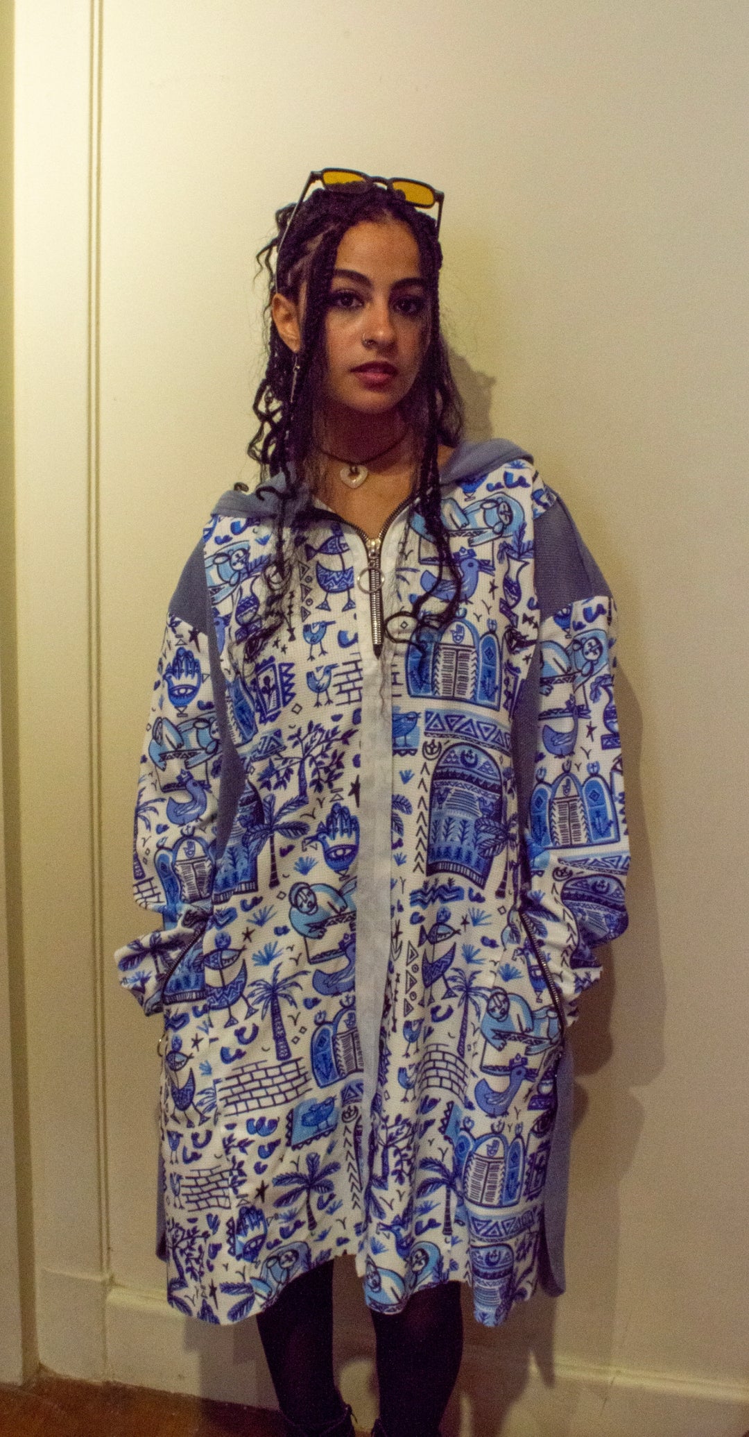 Nuba long hoodie