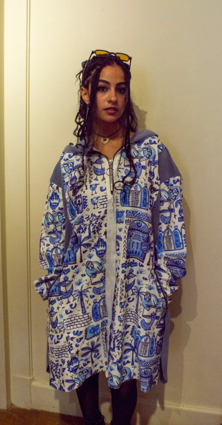 Nuba long hoodie