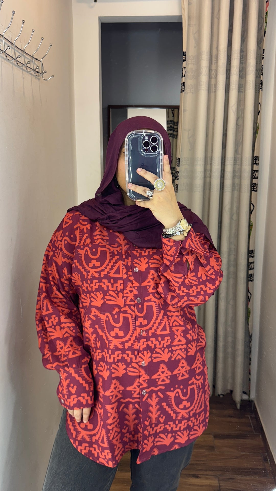 Magenta klim shirt