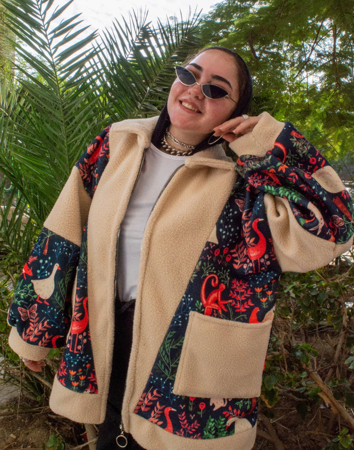 The garden teddy fleece jacket
