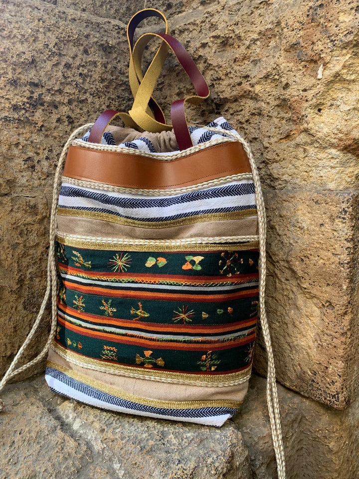 Embroidery Sinai shoulder bag