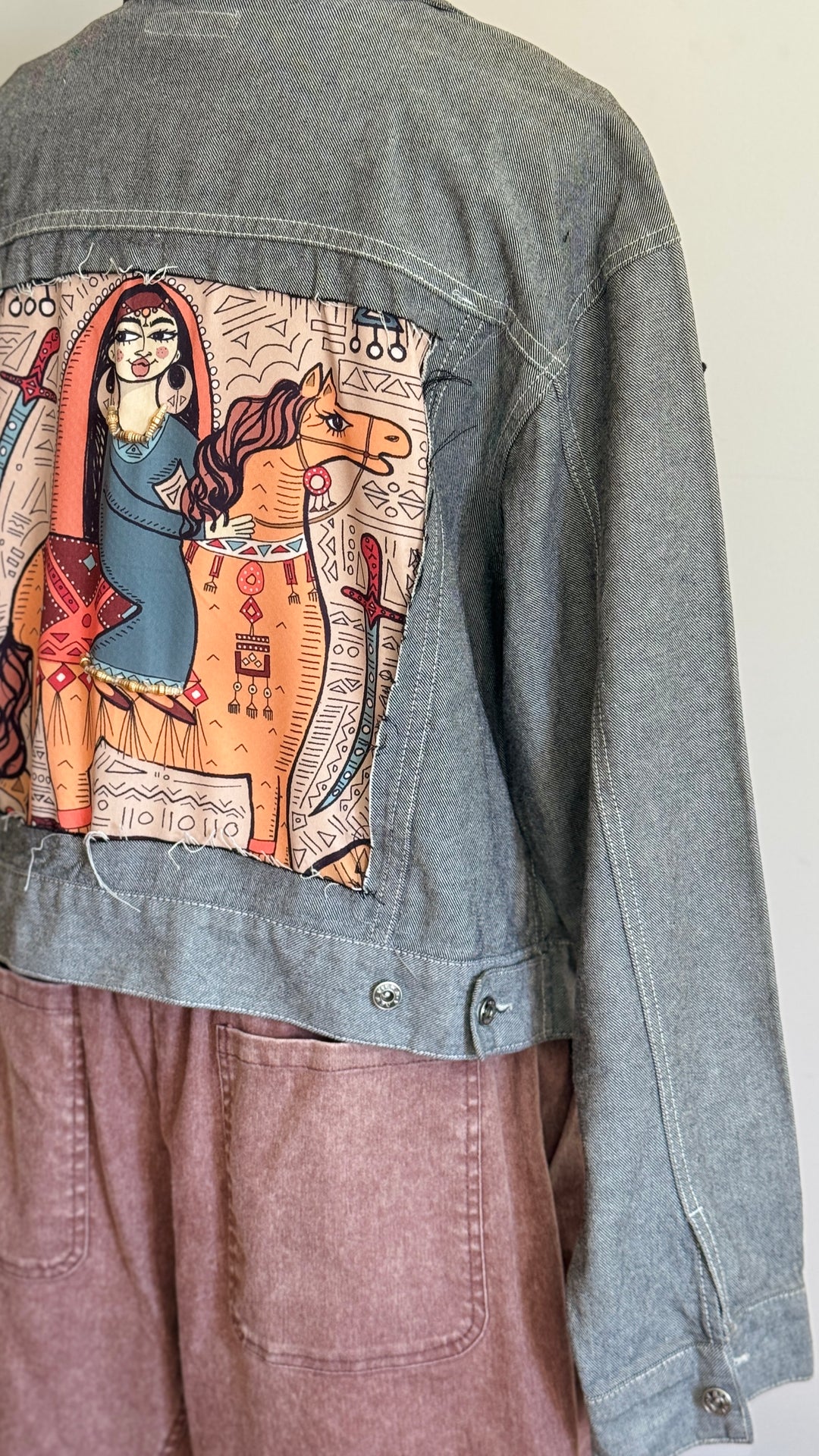 Lady & Horse Recycle denim jacket