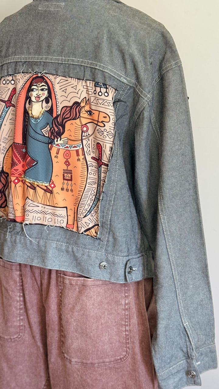 Lady & Horse Recycle denim jacket