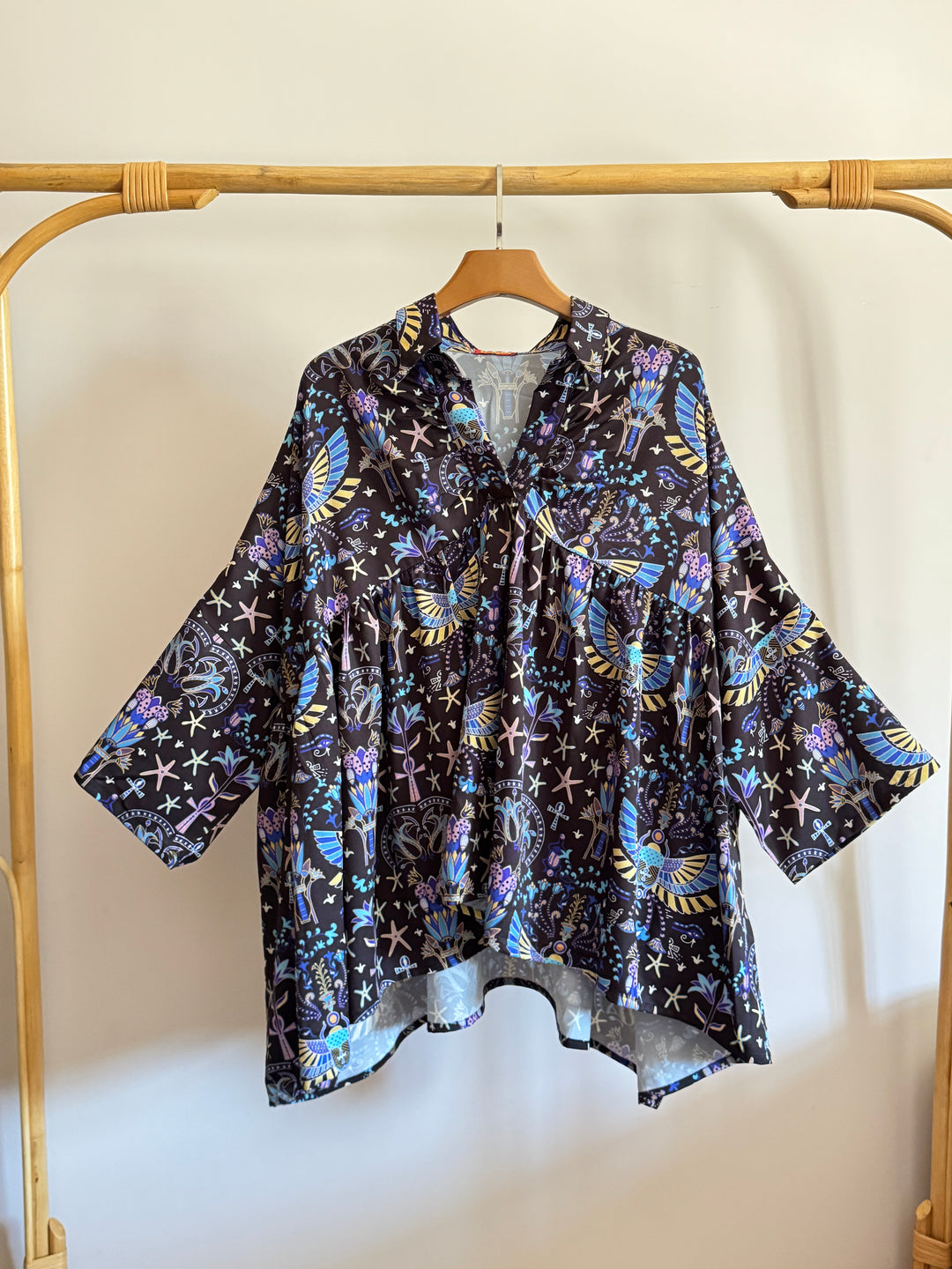 wings of khepri poncho blouse ( pre order )