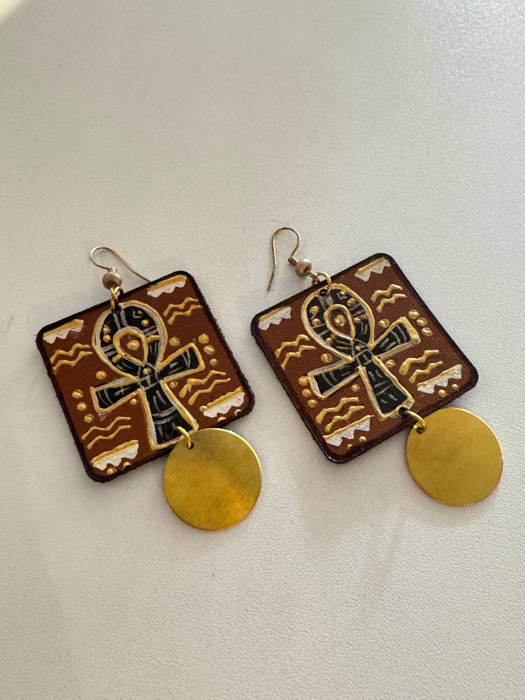 Square key Earrings