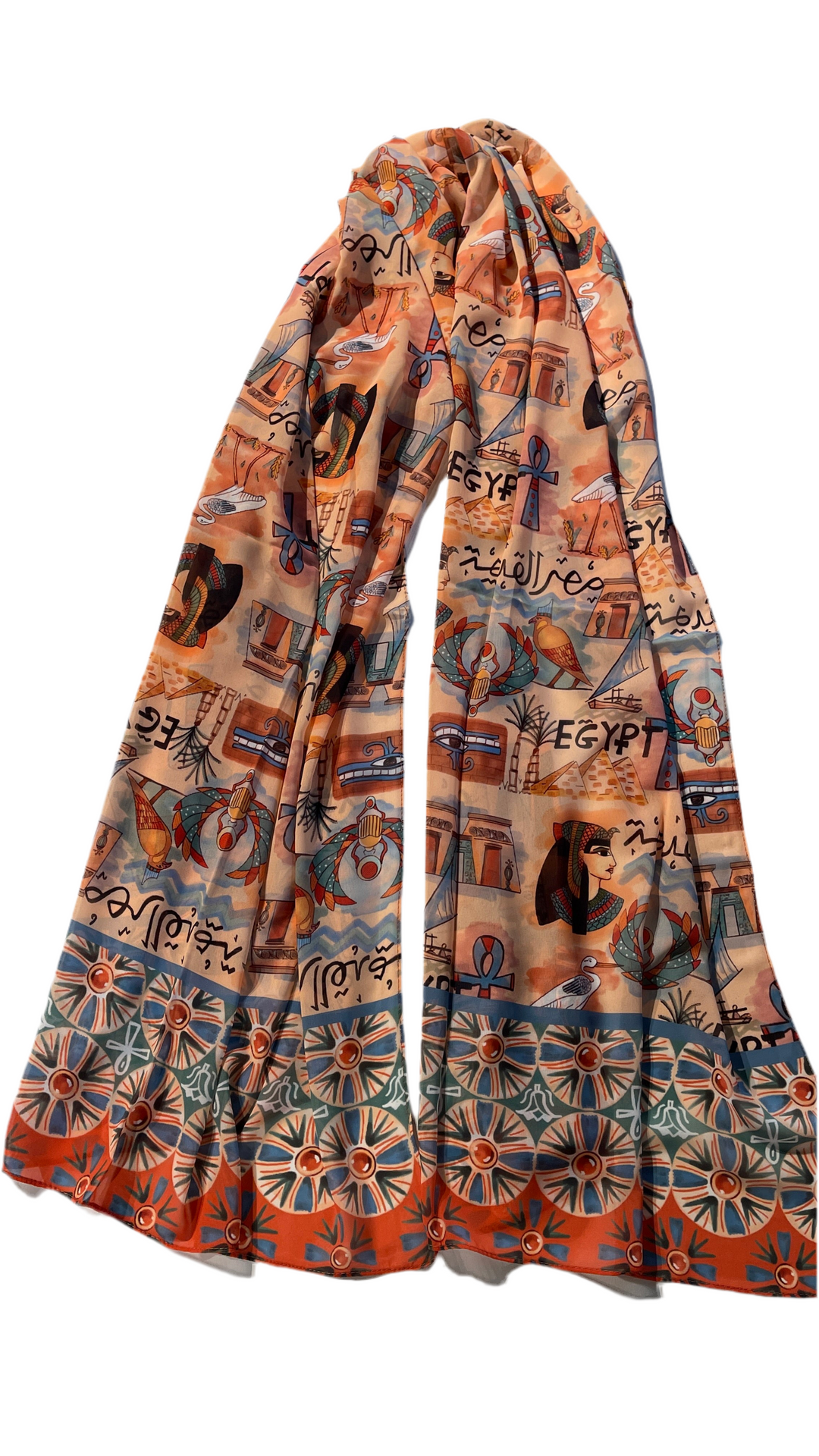 Egypt hieroglyph Scarf