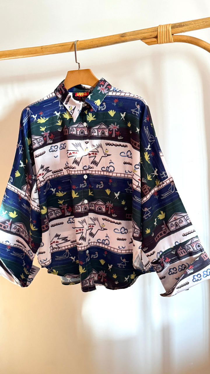 River folk Butterfly shirt