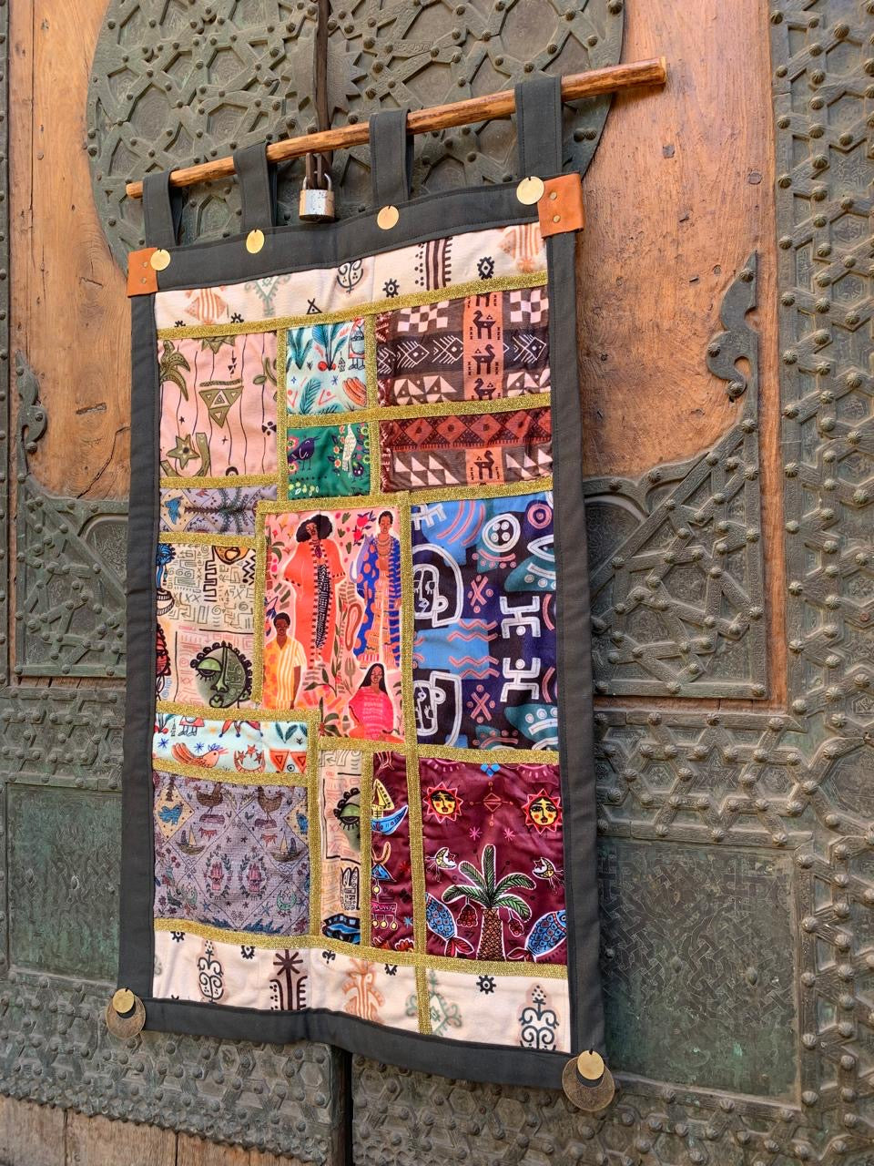 “Gn 4 ” Patchwork Wall Hanging