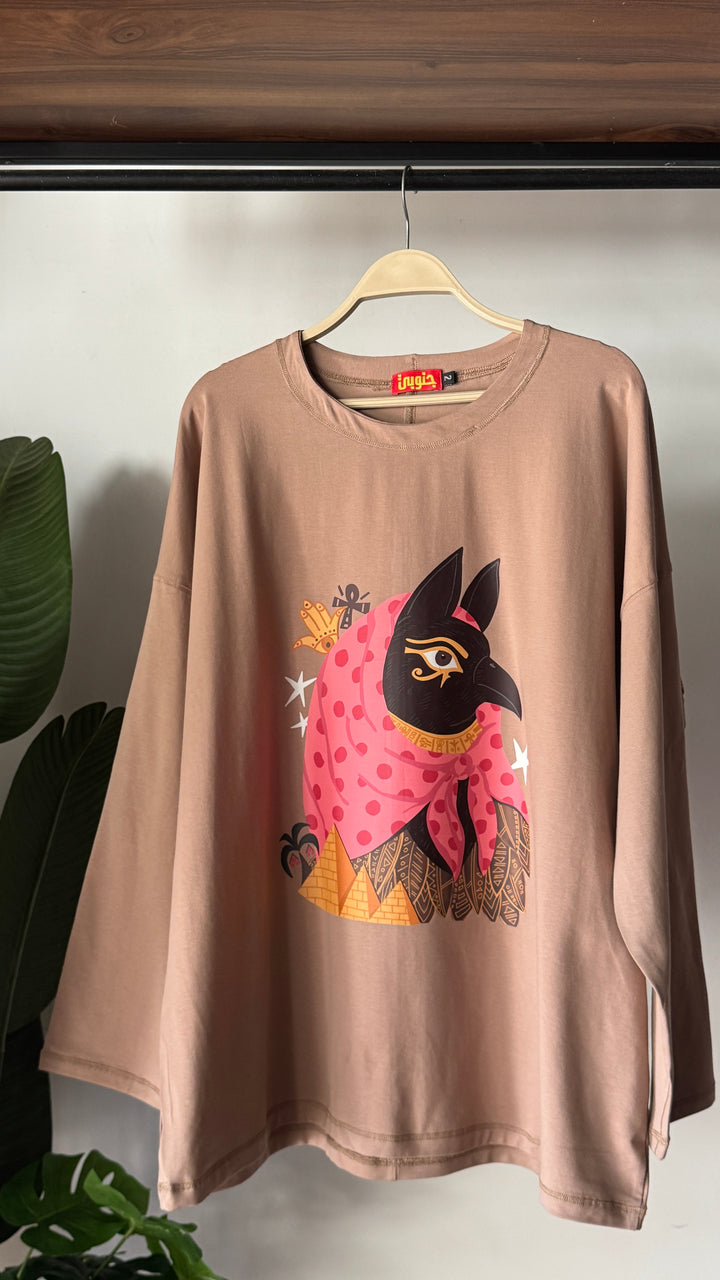 Cafe long sleeve shirt