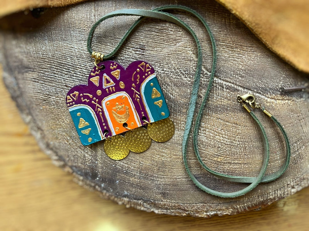 Nuba house woman Necklace