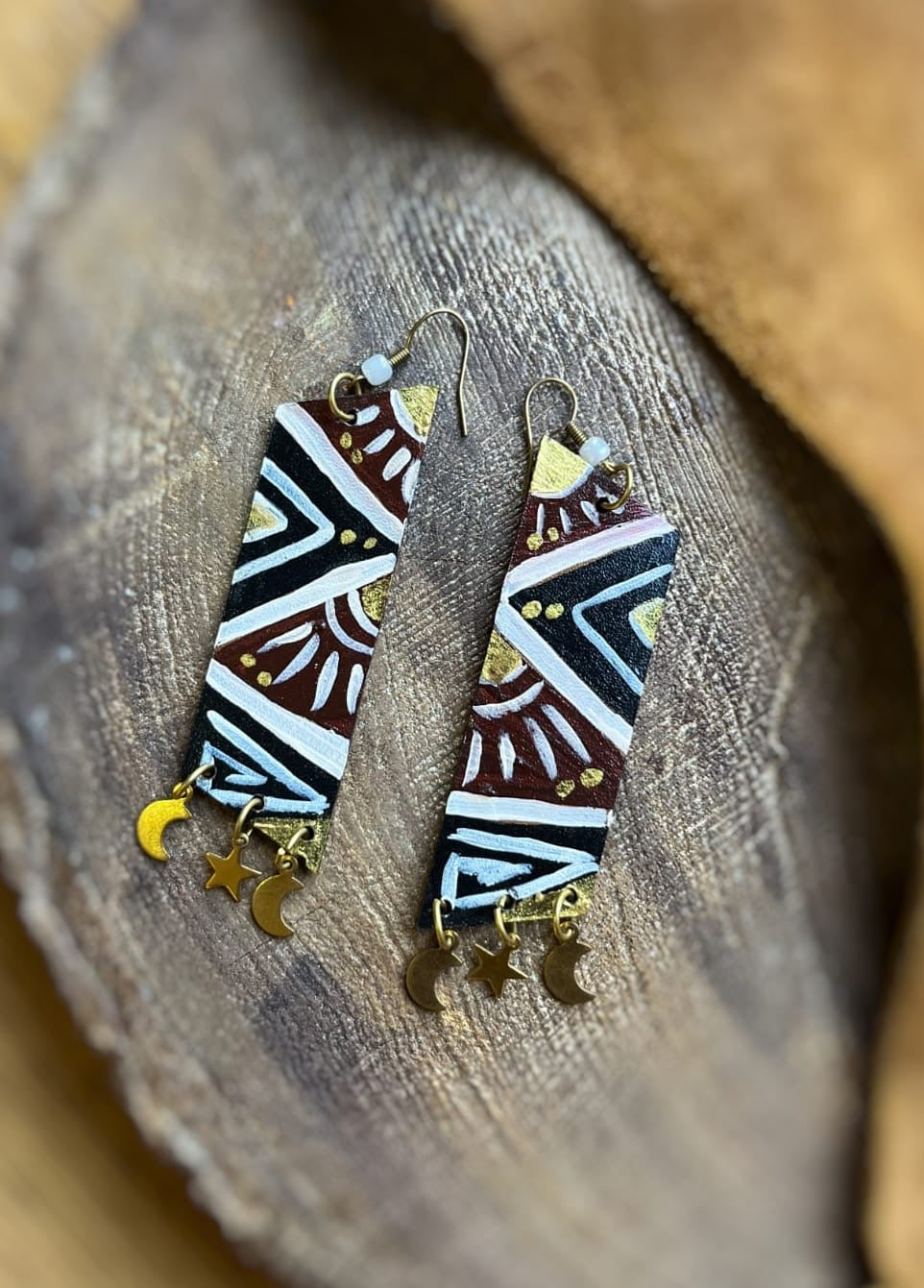 Afro drawings Earrings