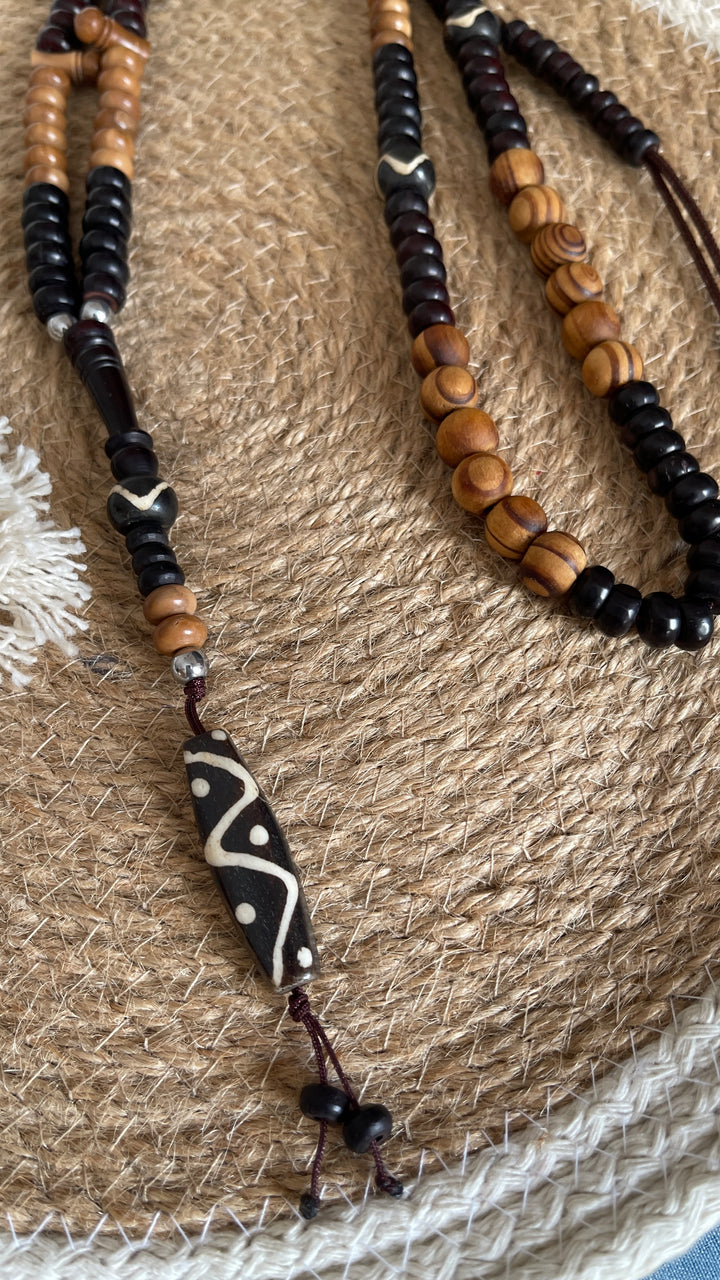 African sebha necklace