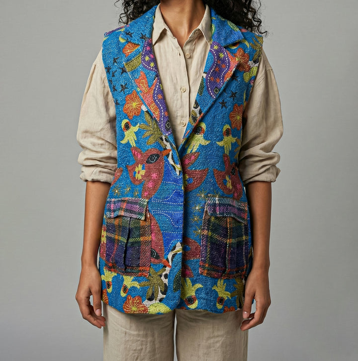starlit Oasis The tweed vest