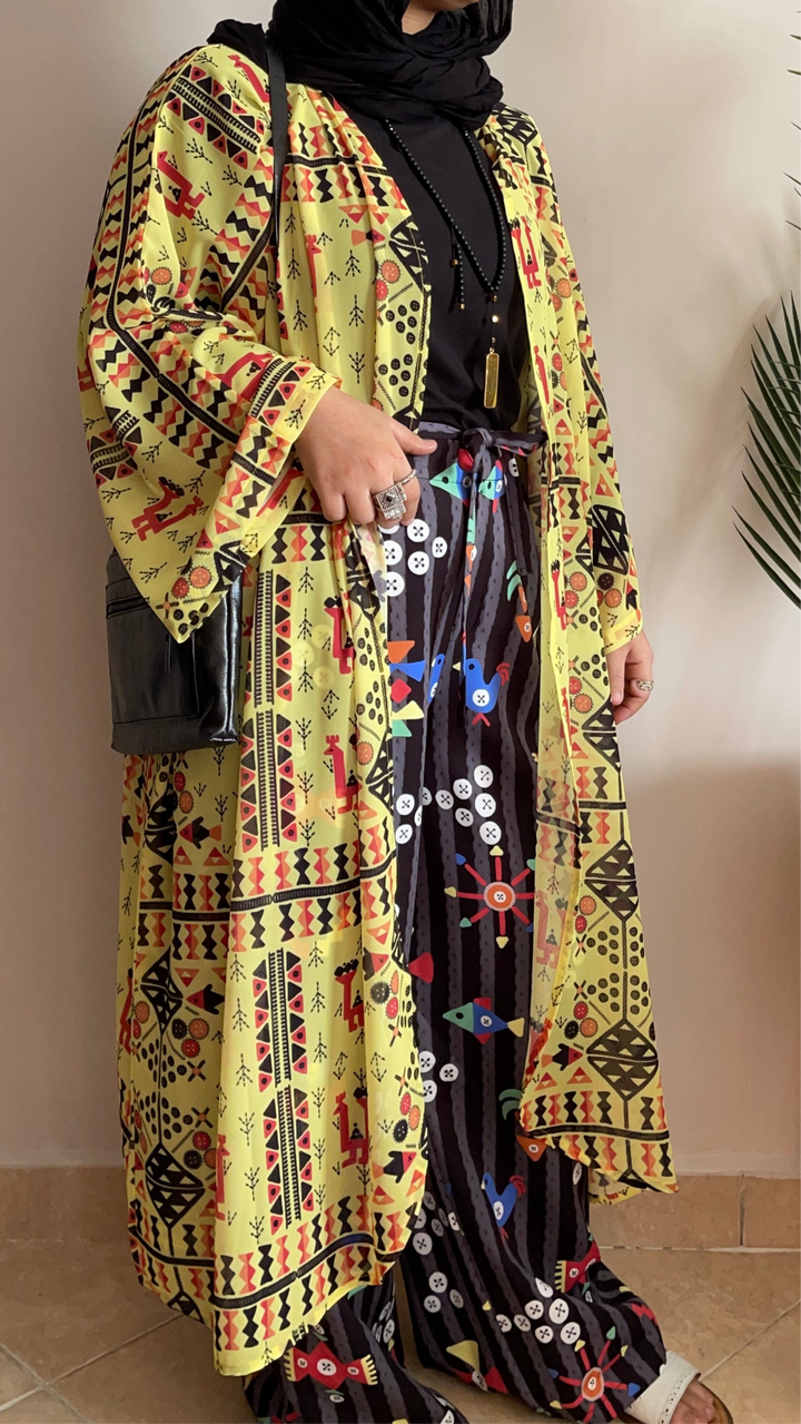 Heritage in yellow Cardigan