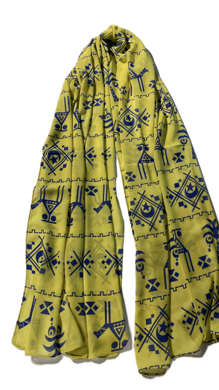 Sinai green Scarf " DEFECT "