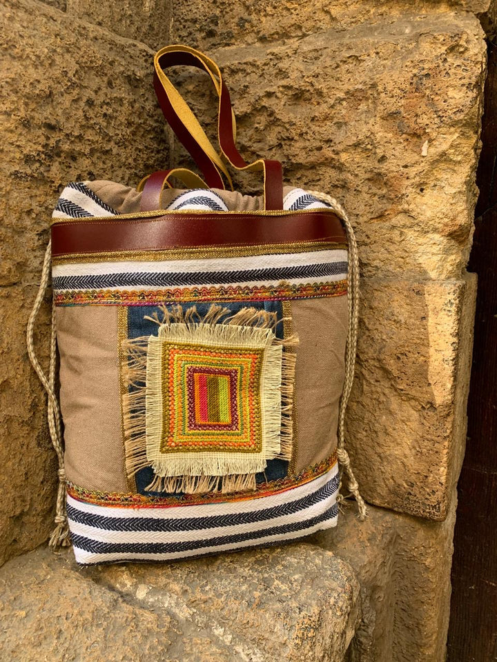 The square patch shoulder bag