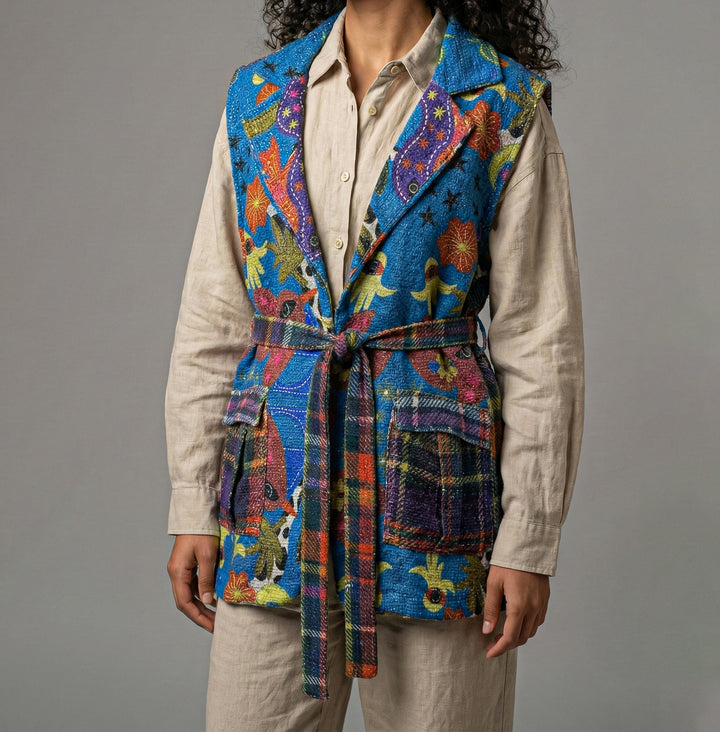 starlit Oasis The tweed vest