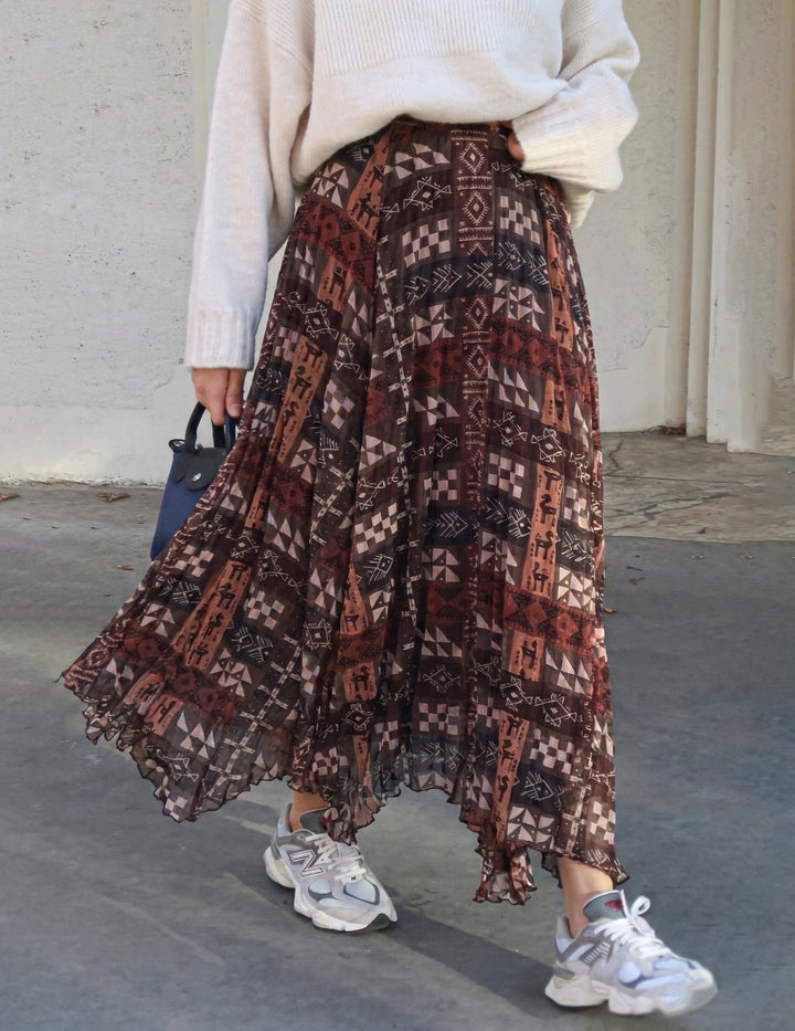 Triple Earth tulle skirt