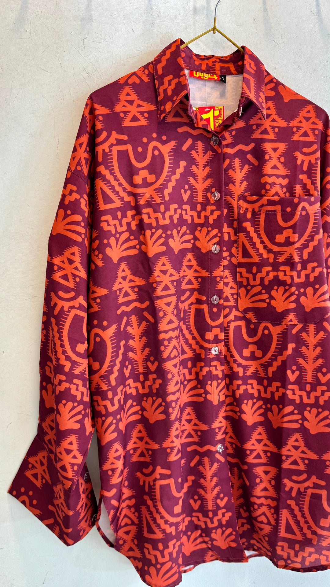 Magenta klim shirt