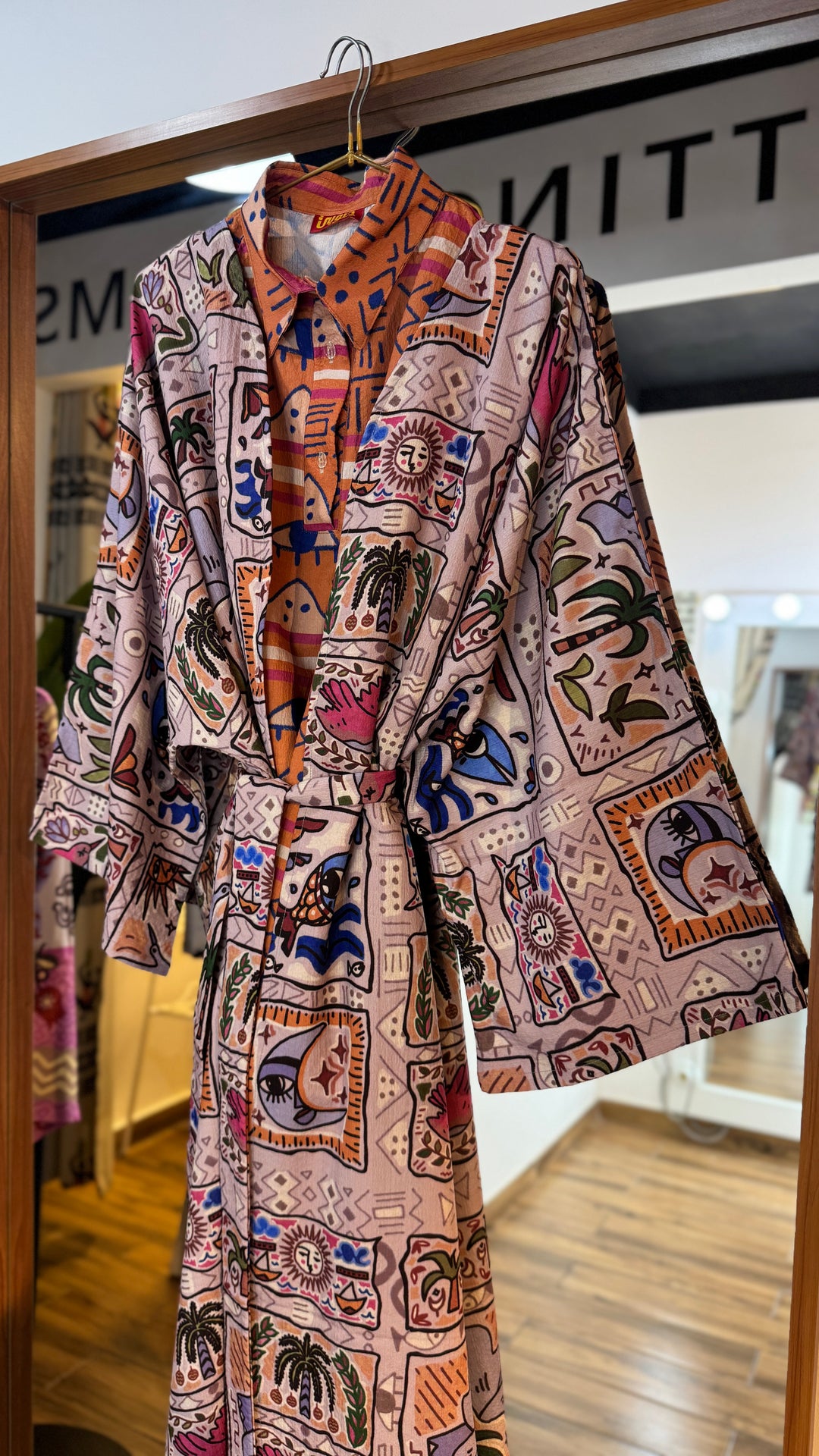 Tales of the Nile Vest kimono set