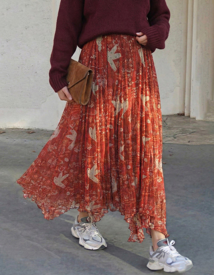 Blush & bloom tulle skirt