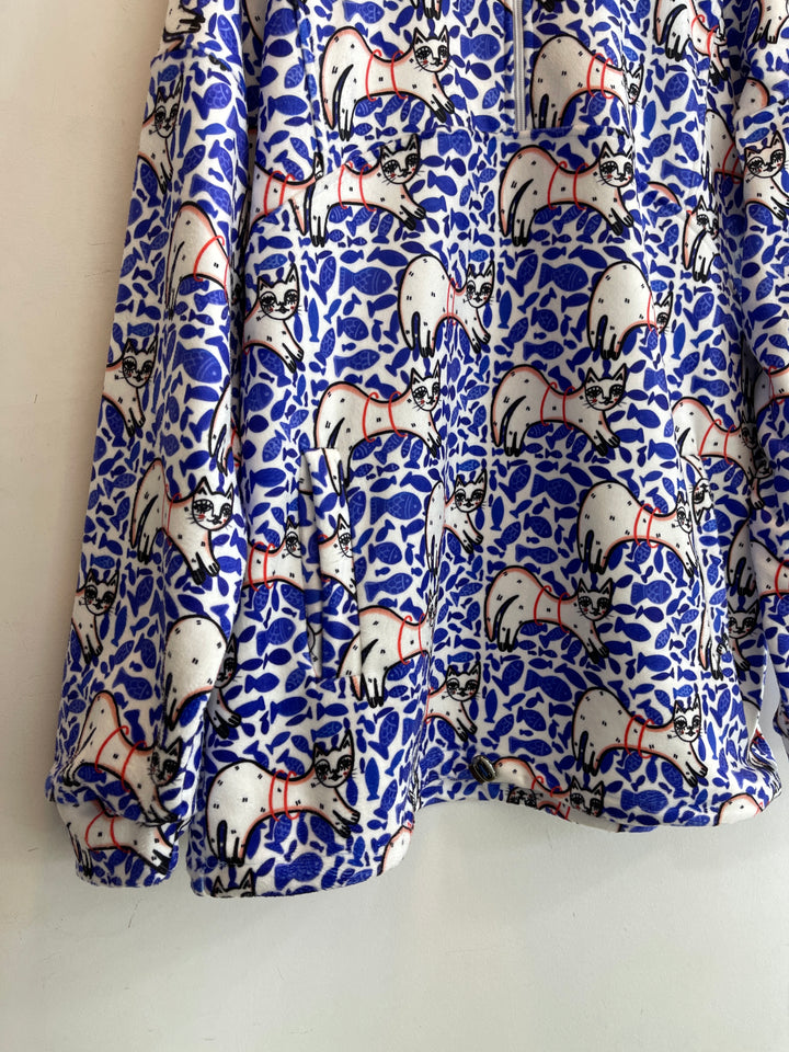 Hand drawn meow Hoodie