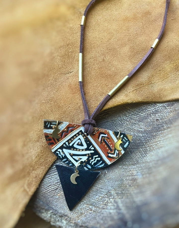 The Afro woman Necklace