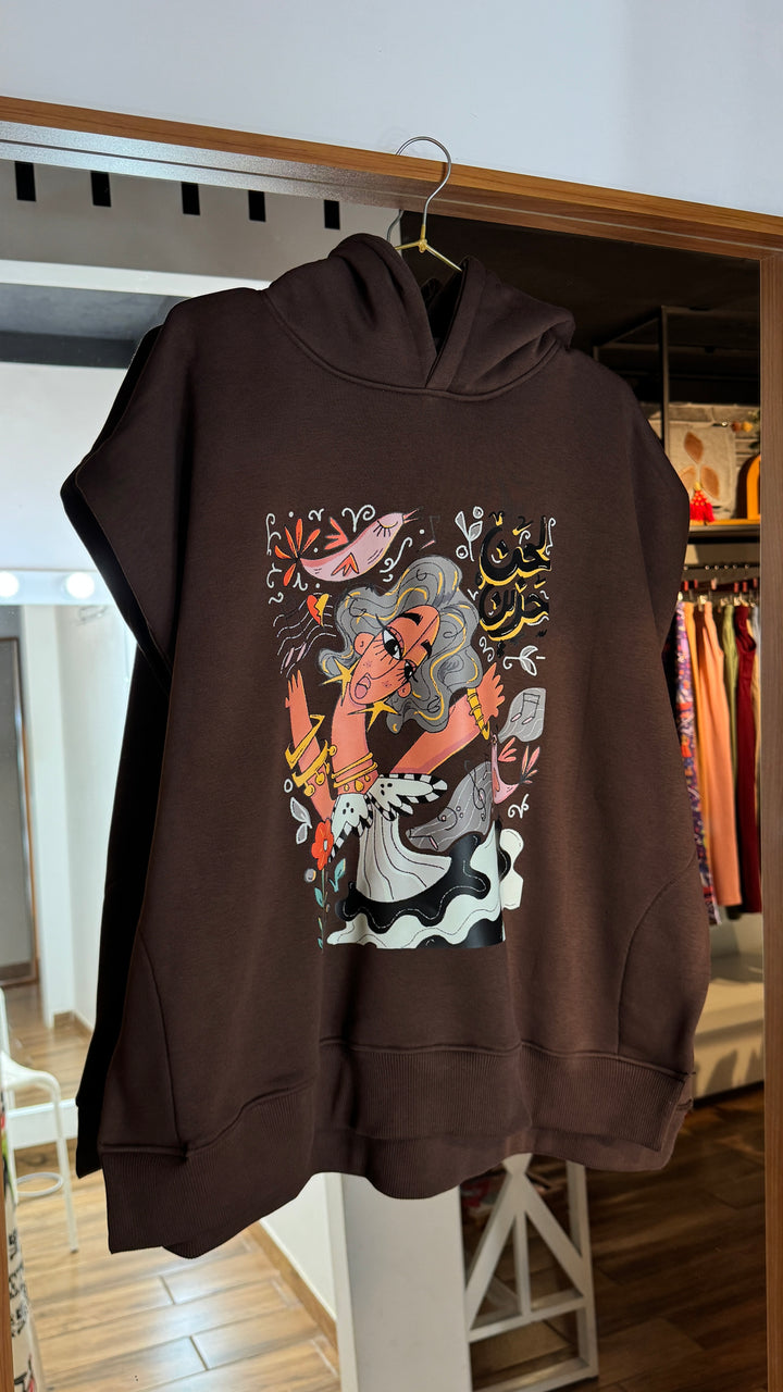 Sad tune melton vest