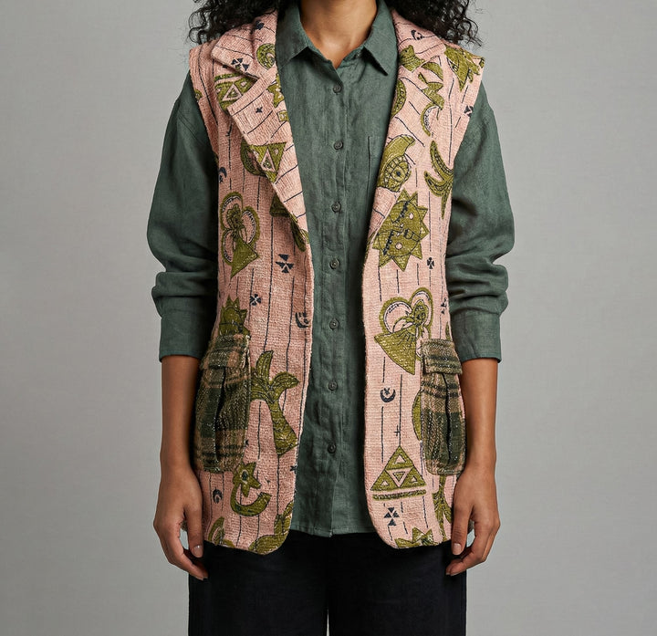 golden folk symbols The tweed vest