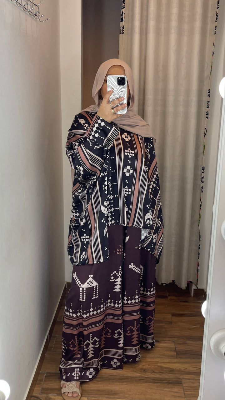 Dark brown sinai set