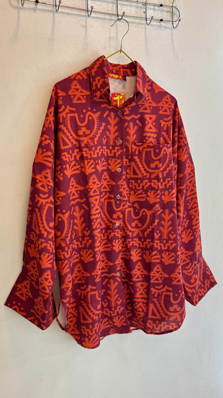 Magenta klim shirt